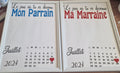 Cadre Parrain ou Marraine