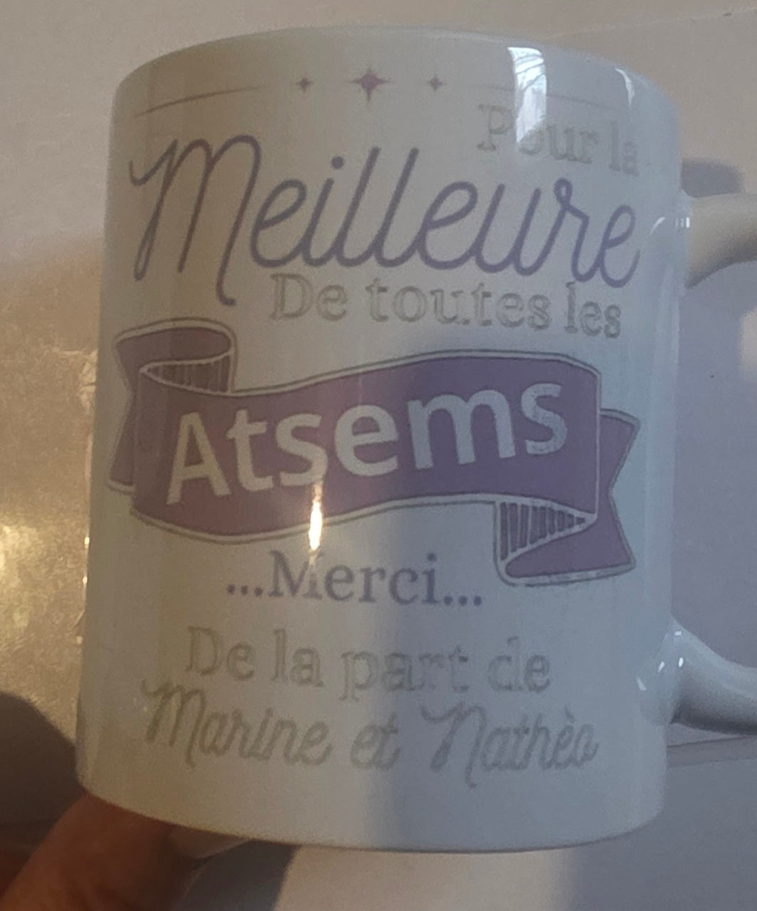 Mug Maîtresse ou Atsem