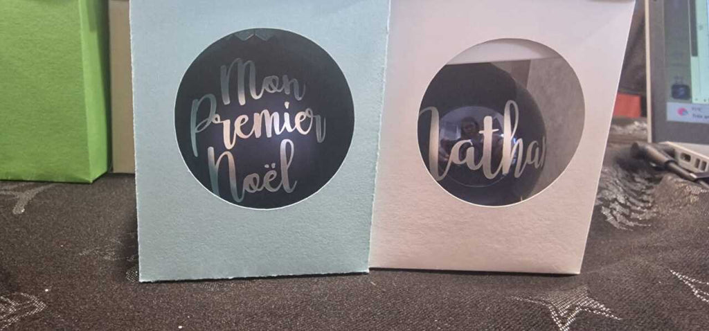 Boule de Noël en verre