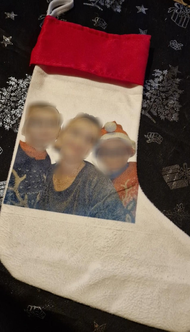 Botte de Noël avec photo