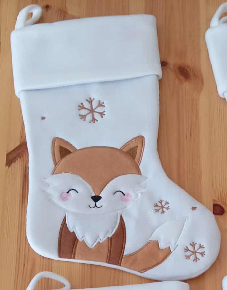 Botte de Noël animal