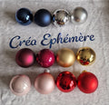 Boule de Noël en verre