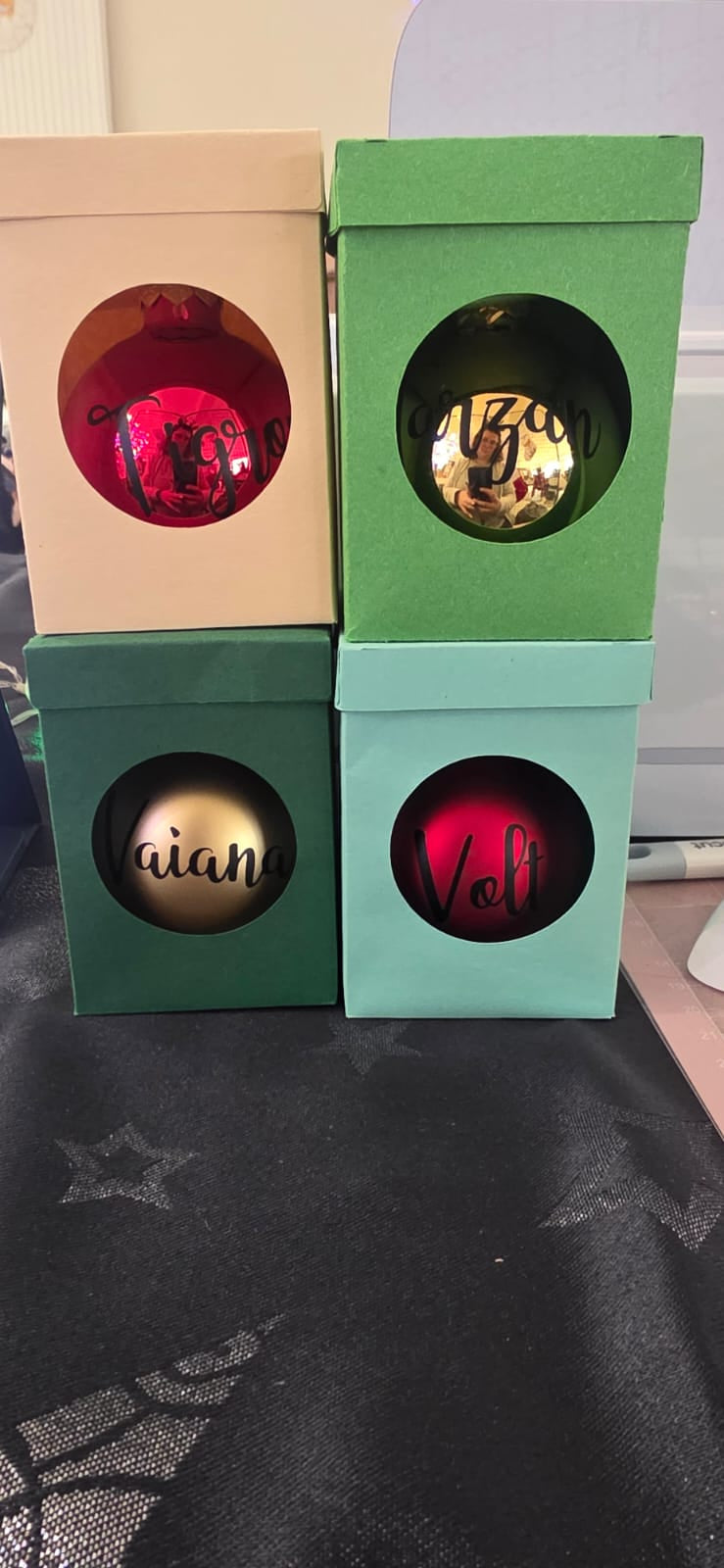Boule de Noël en verre