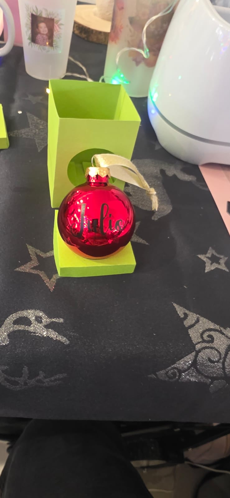 Boule de Noël en verre